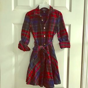 POLO Ralph Lauren girls plaid dress